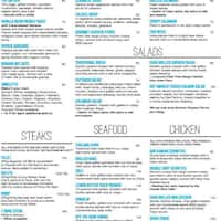 Menu dinner the off hook Off the